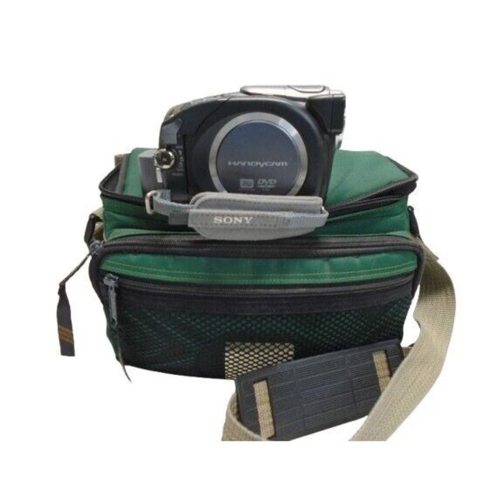 Sony Handycam DCR-DVD403 3MP DVD Camcorder with Case, Charger & Extra Battery